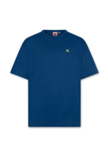 AO76 t-shirt silas logo cobalt blue