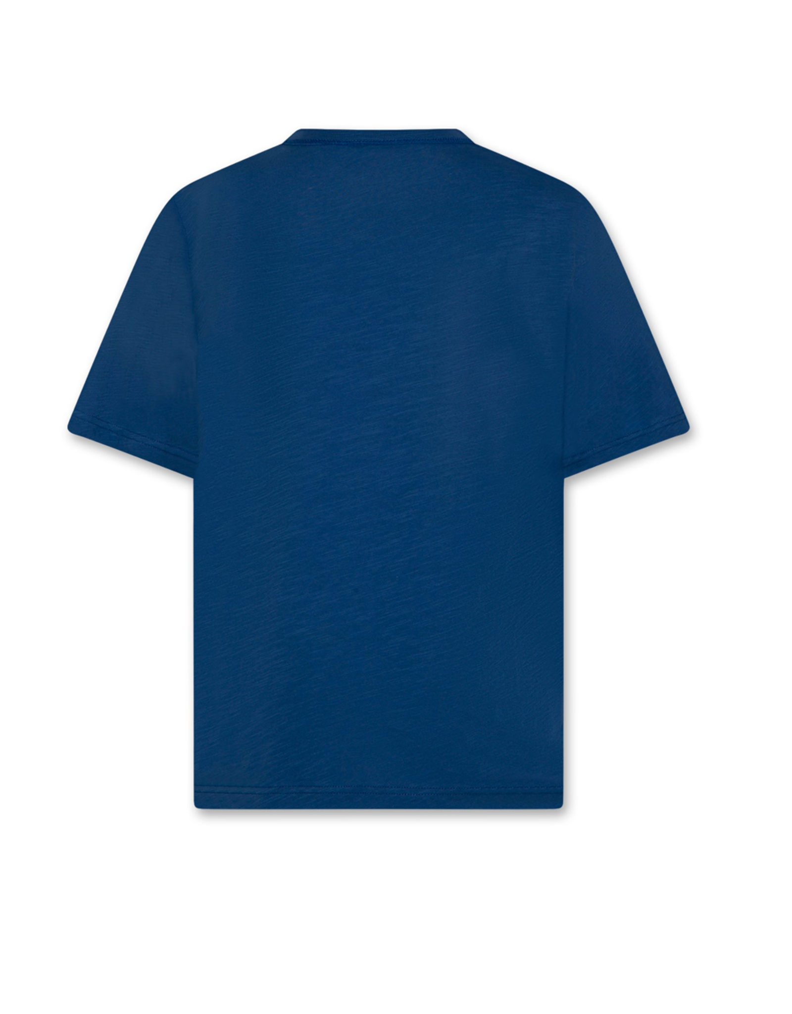 AO76 t-shirt silas logo cobalt blue