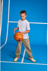 AO76 t-shirt mat heather light blue