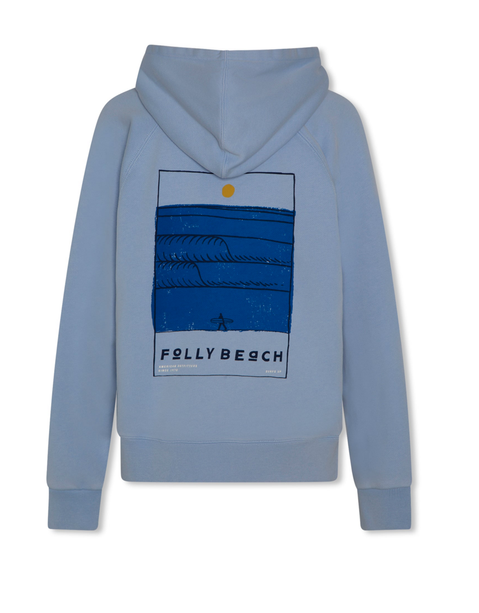 AO76 hoodie Clyde folly vista blue