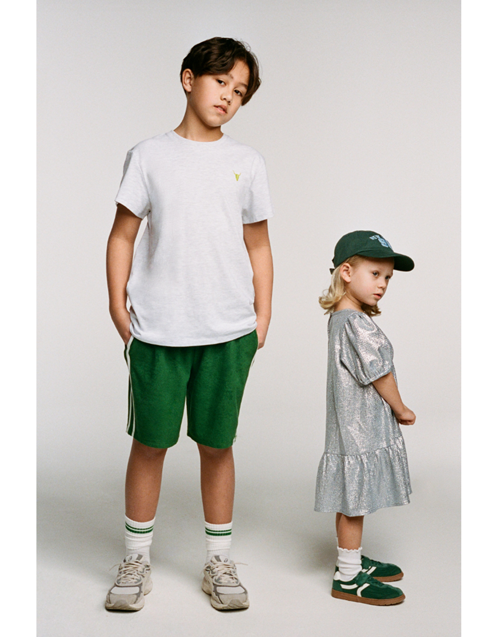 Alix mini jurk silver