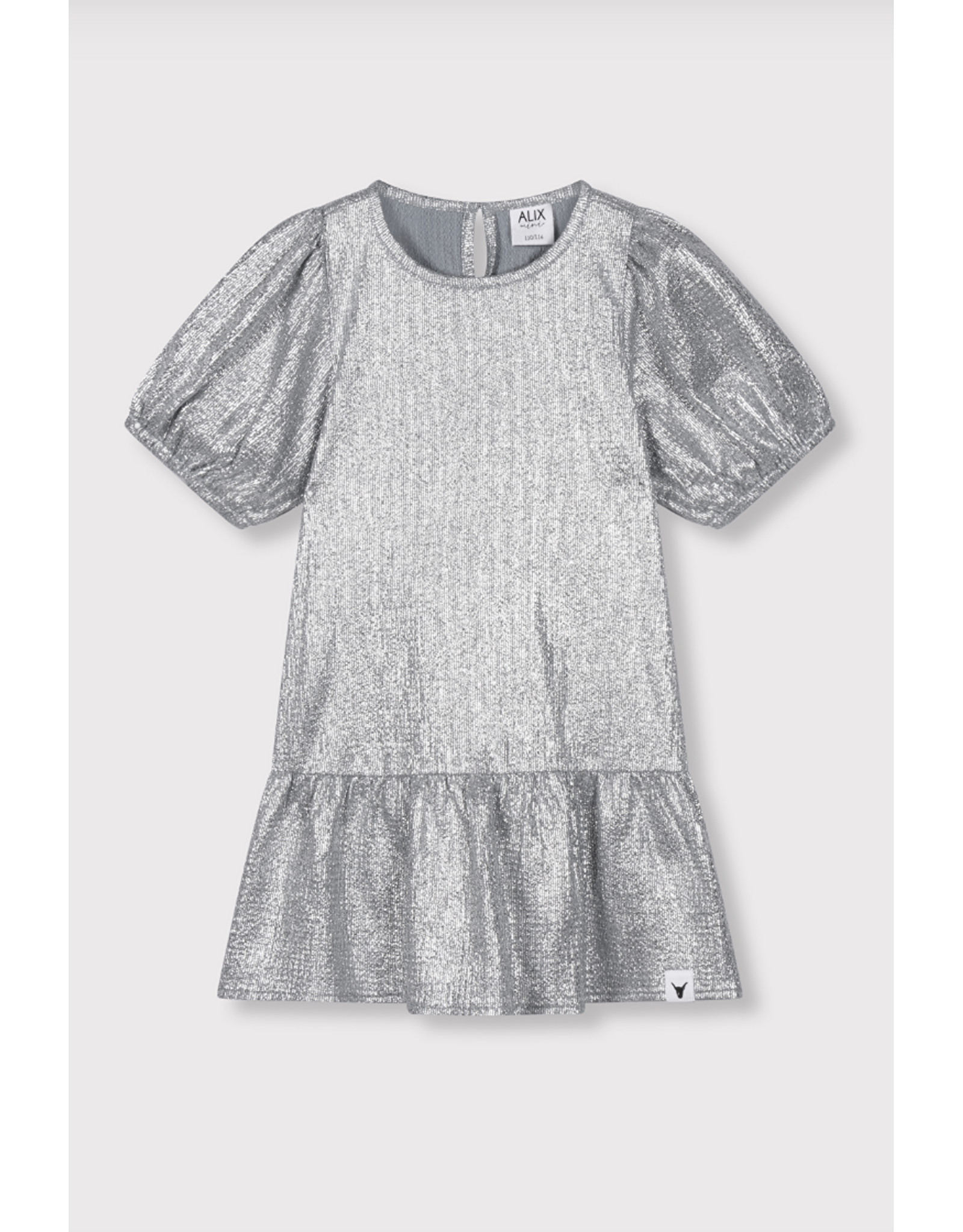 Alix mini jurk silver