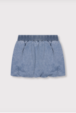 Alix mini ballon rok light blue jeans