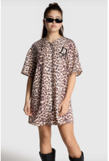 Alix mini jurk baseball animal