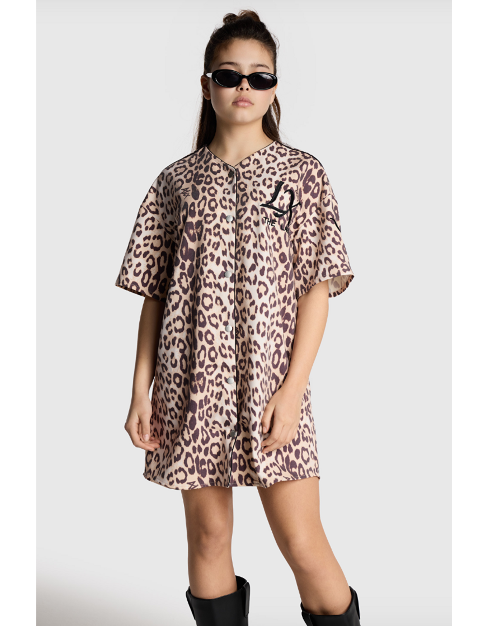 Alix mini jurk baseball animal