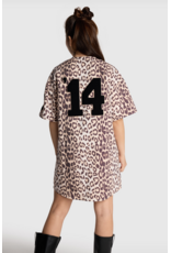 Alix mini jurk baseball animal
