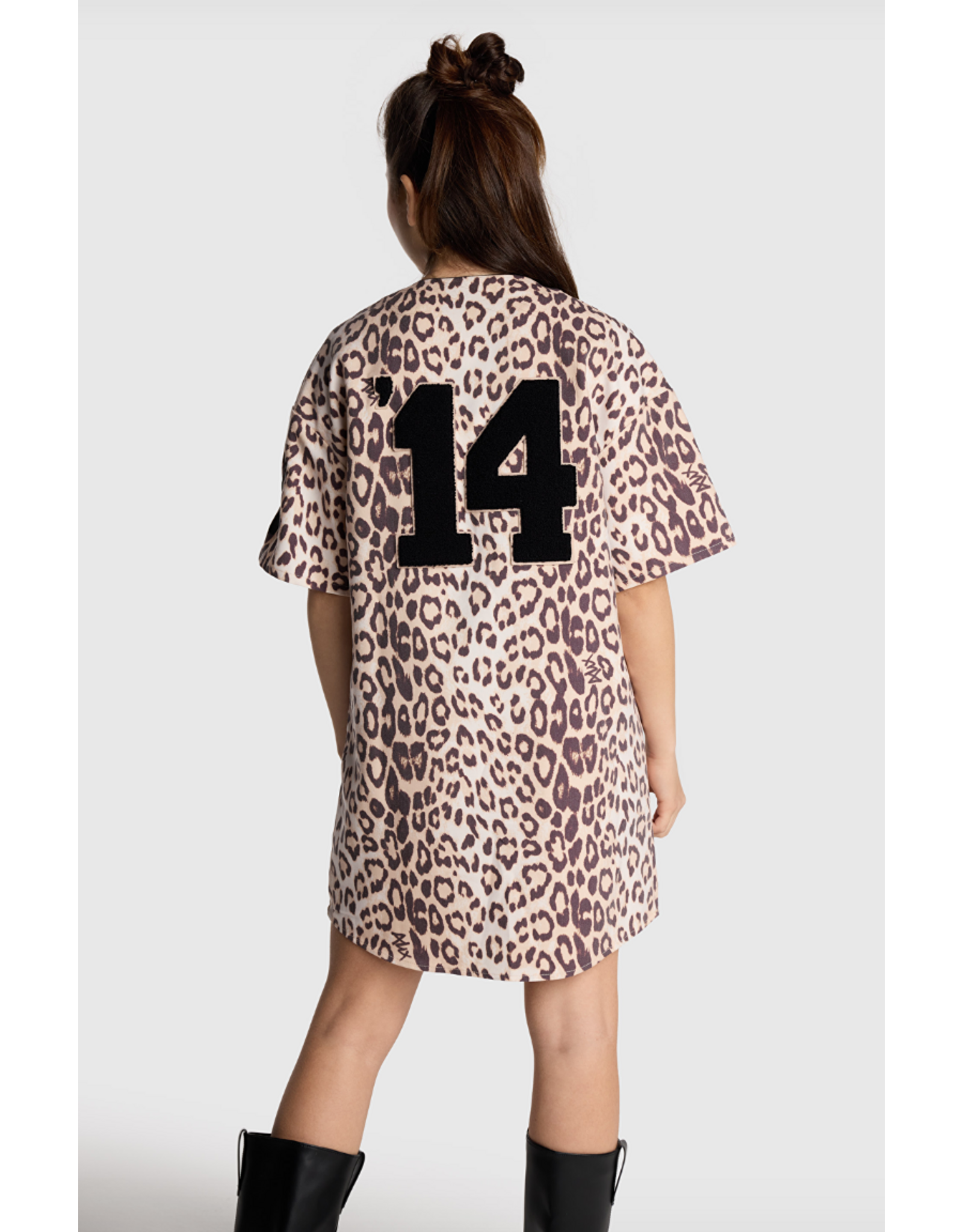 Alix mini jurk baseball animal