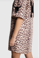 Alix mini jurk baseball animal