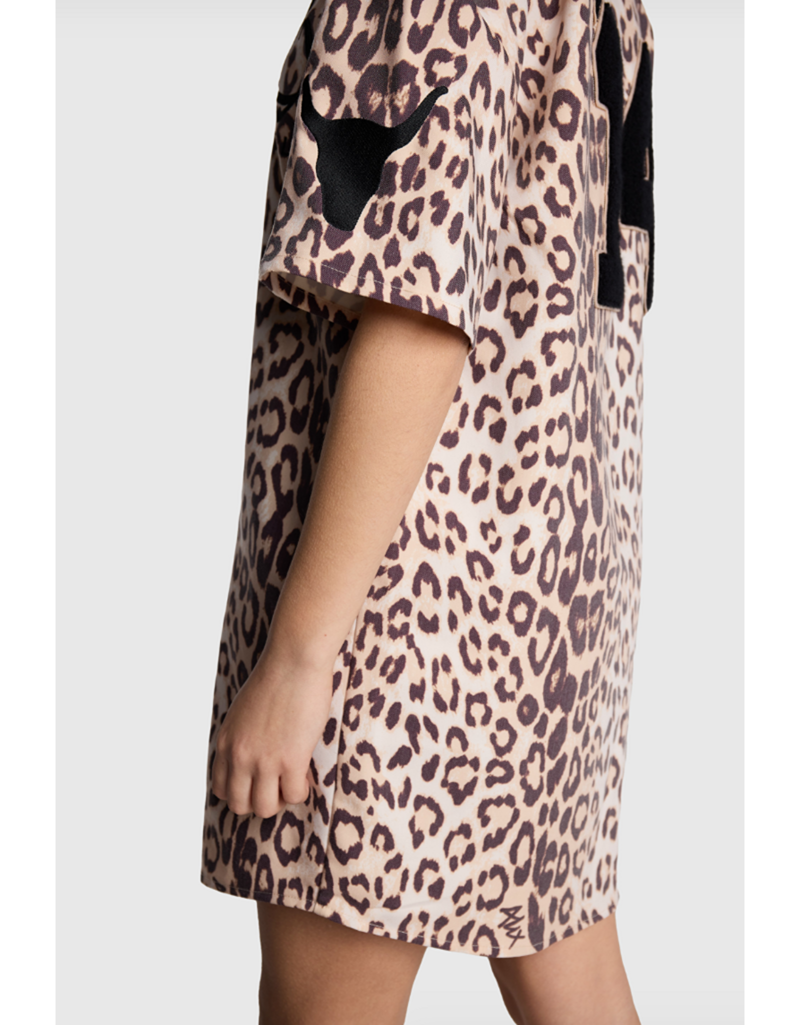 Alix mini jurk baseball animal