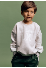 Alix mini unisex sweater super light grey melange