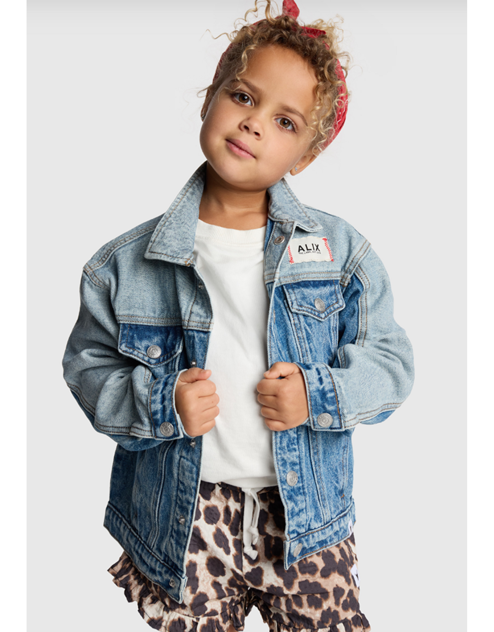 Alix mini short ruffles animal