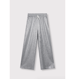 Alix mini broek wide leg silver
