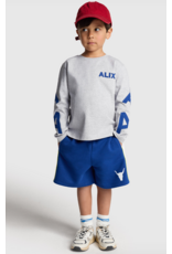 Alix mini unisex short jersey royal blue