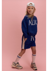 Alix mini unisex short jersey royal blue