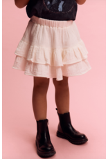 Alix mini rok franje tetra ecru