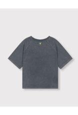 Alix mini unisex t-shirt logo light grey