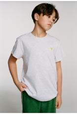Alix mini unisex t-shirt light grey melange