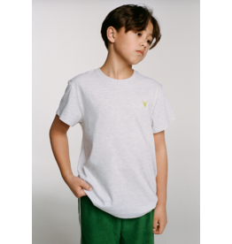 Alix mini unisex t-shirt light grey melange
