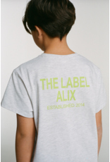 Alix mini unisex t-shirt light grey melange