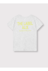 Alix mini unisex t-shirt light grey melange