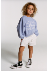 Alix mini sweater logo ALIX lila
