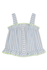 Billieblush blauw wit gestreepte top