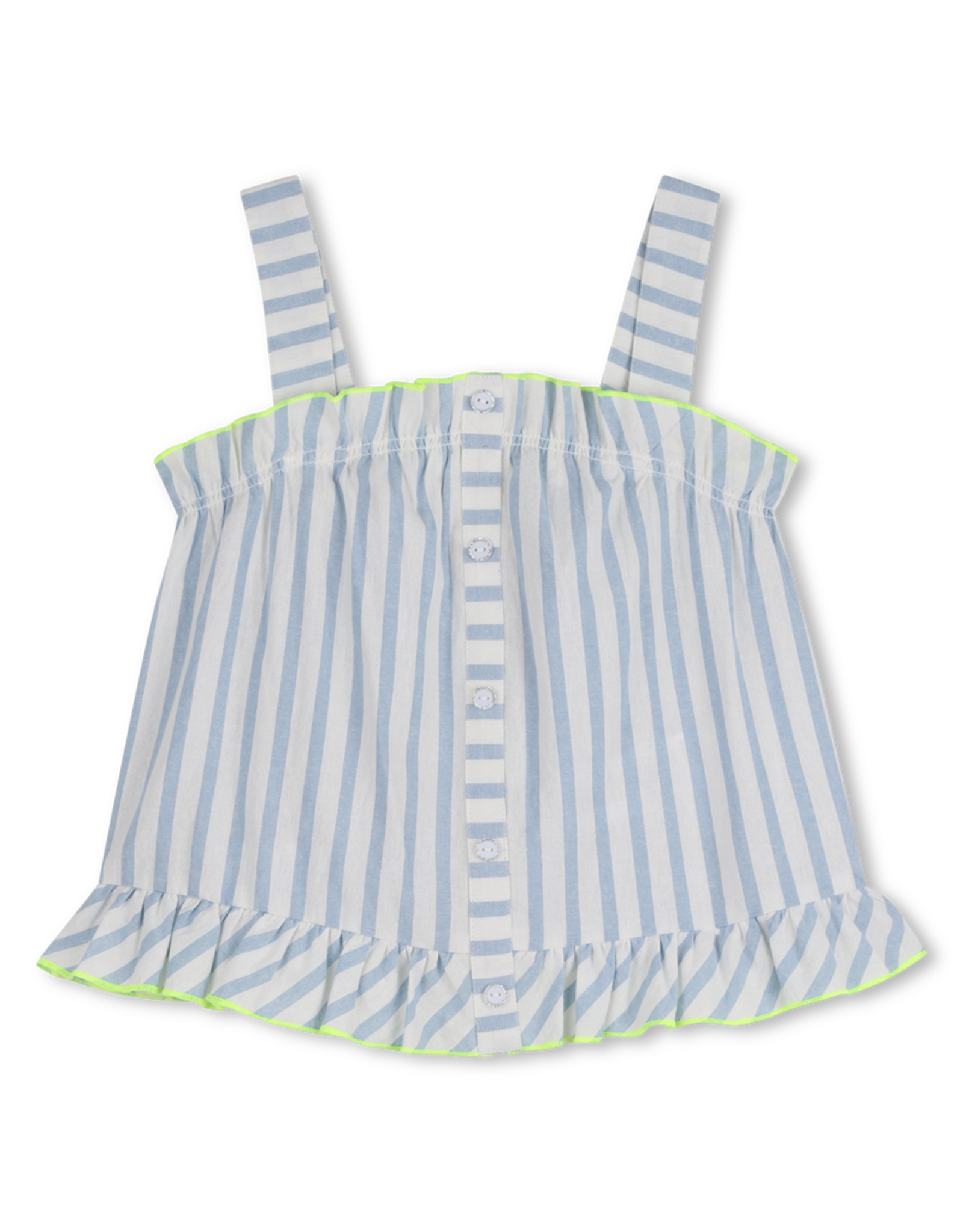 Billieblush blauw wit gestreepte top