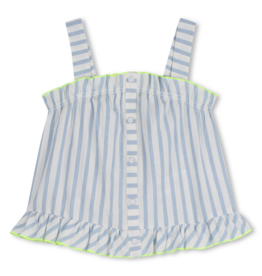 Billieblush blauw wit gestreepte top