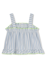 Billieblush blauw wit gestreepte top