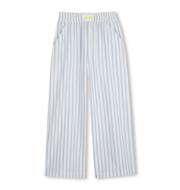 Billieblush blauw wit gestreepte broek