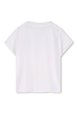 Billieblush t-shirt wit enjoy now palm