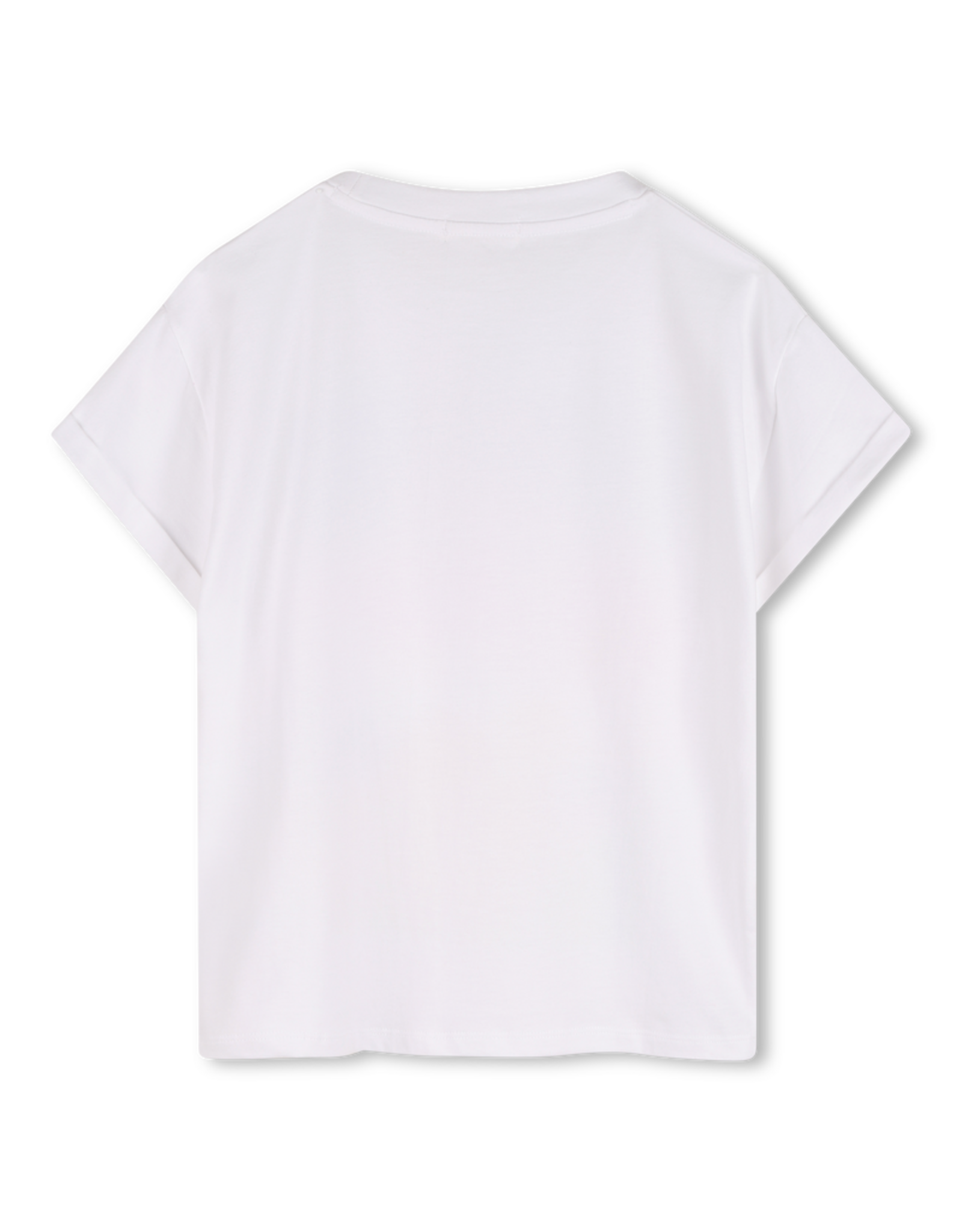 Billieblush t-shirt wit enjoy now palm