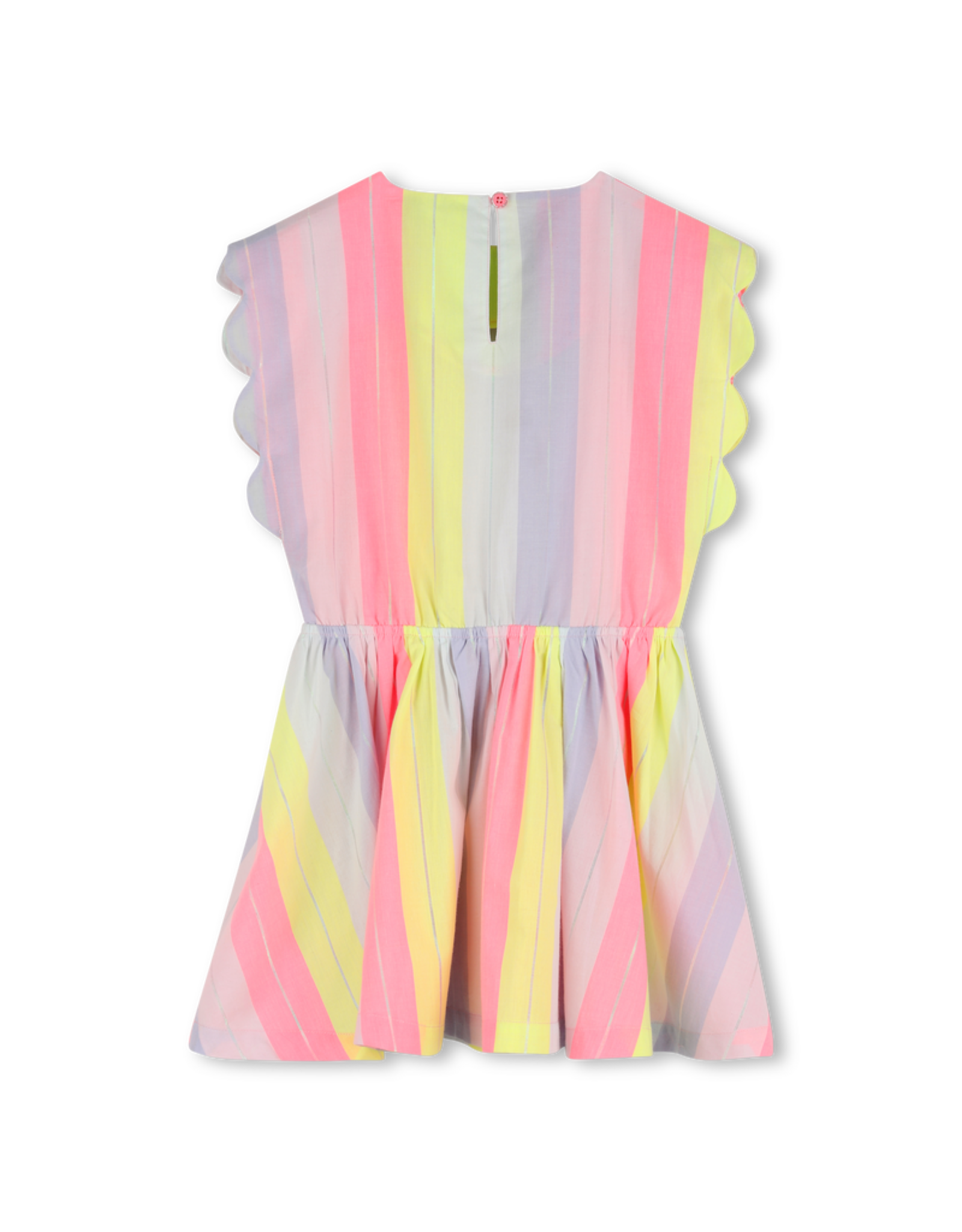 Billieblush jurk gestreept multicolor metallic