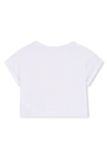 Billieblush t-shirt wit surf crush