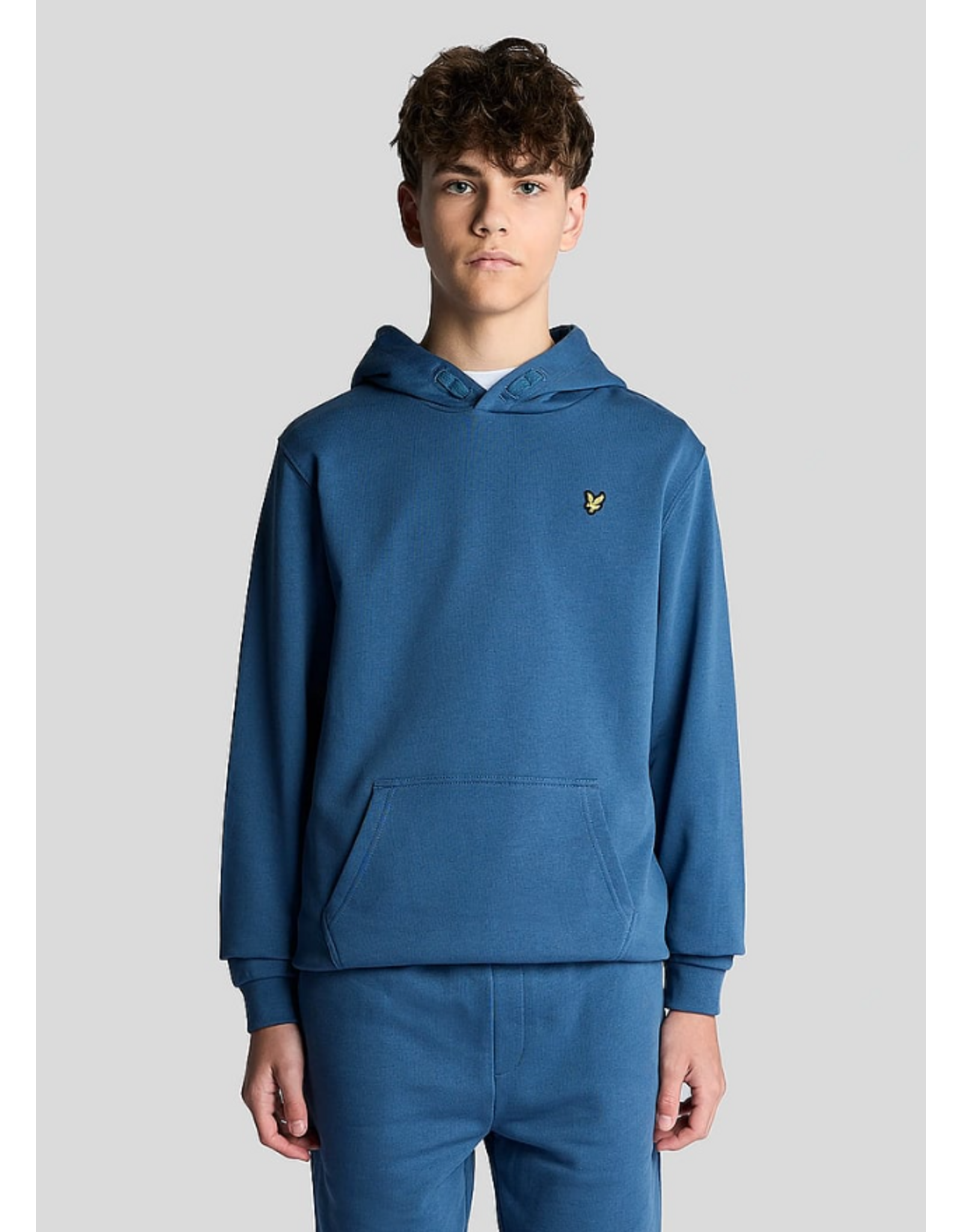 Lyle & Scott hoodie dark cornflower