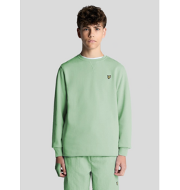 Lyle & Scott sweater turquoise shadow