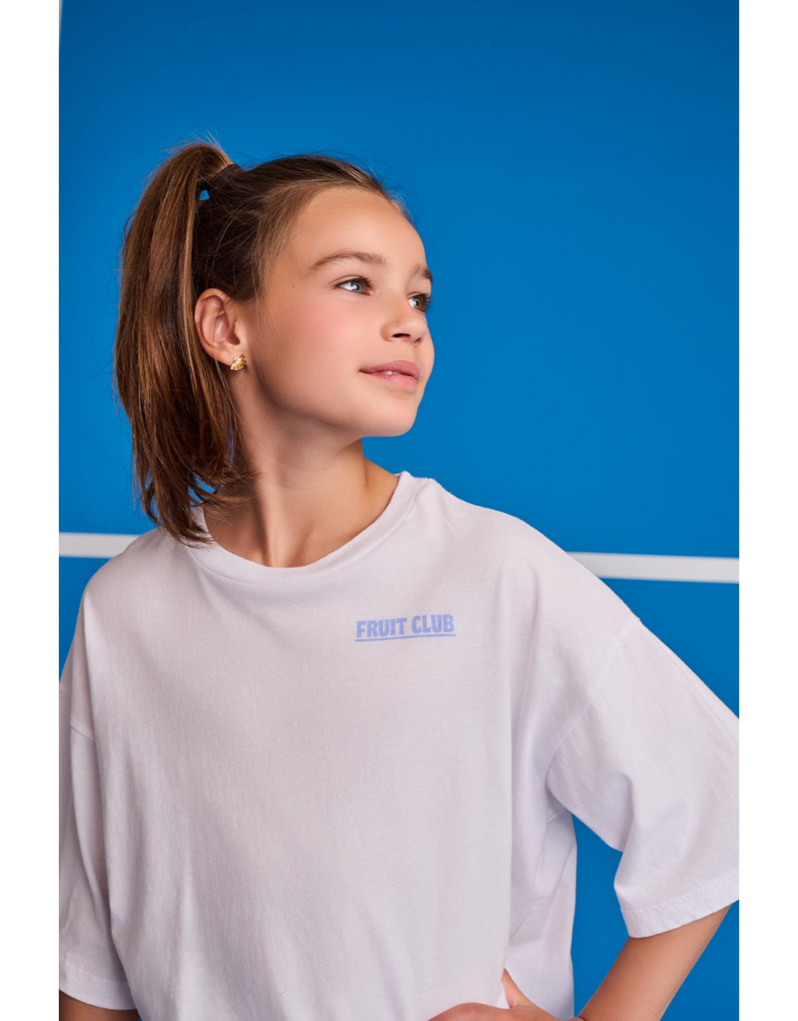 AO76 t-shirt true wit fruit club