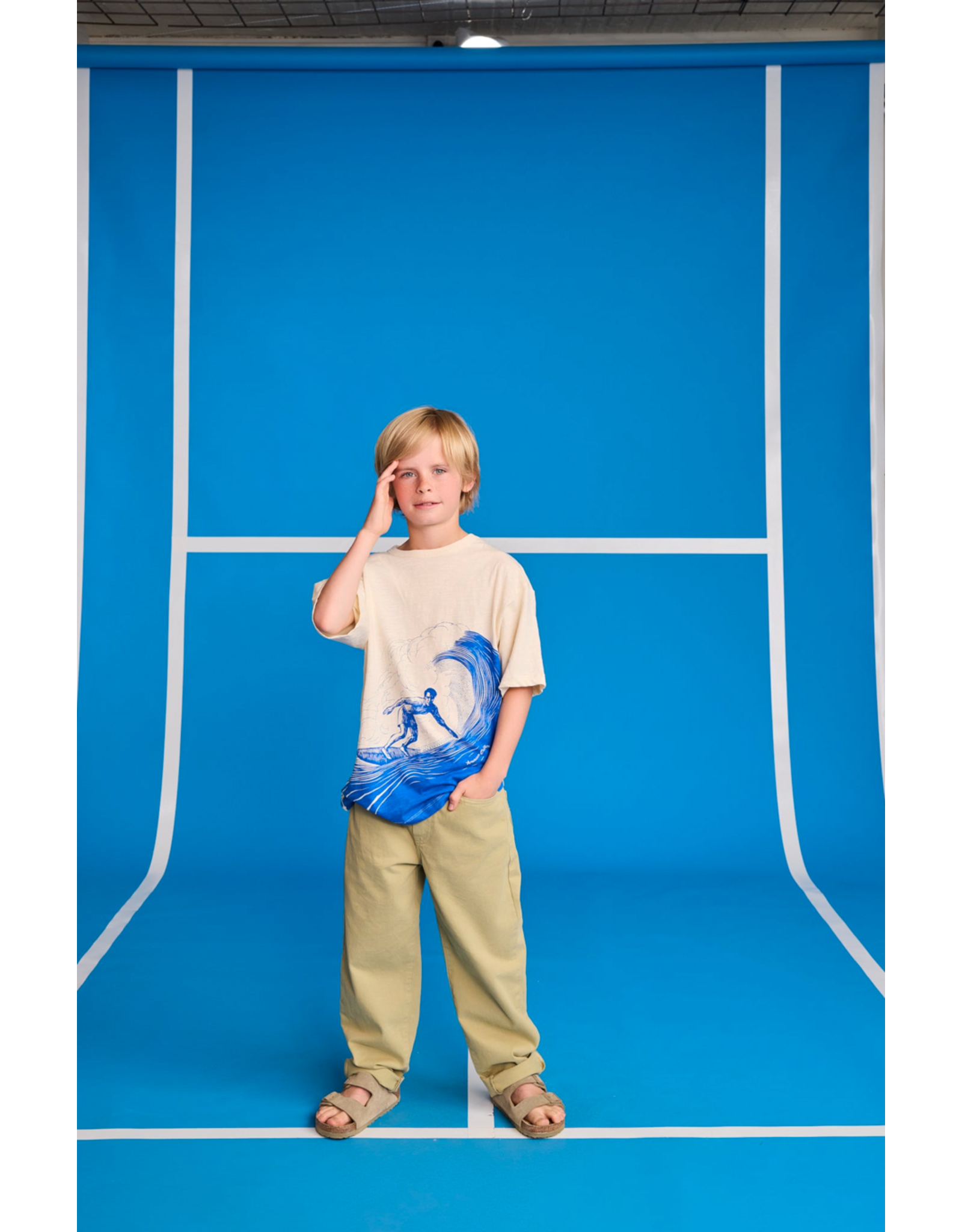 AO76 broek James thyme