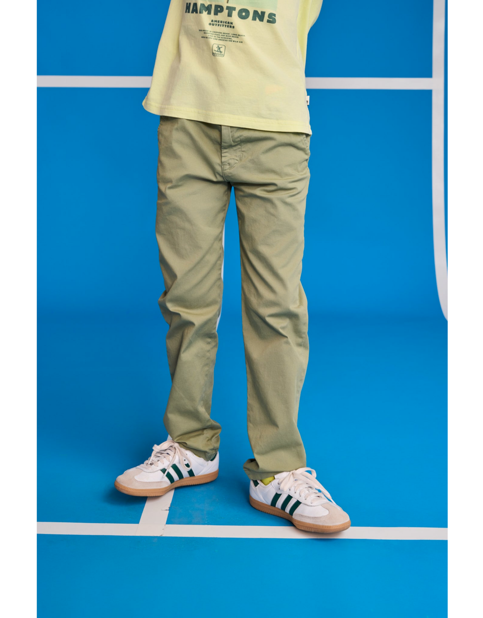 AO76 broek chino Barry khaki