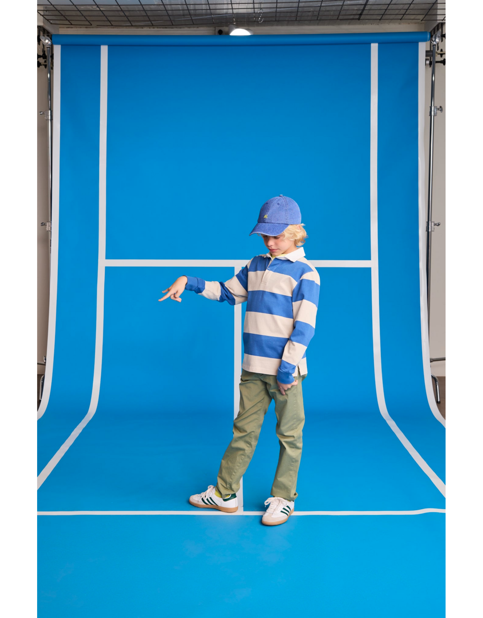 AO76 broek chino Barry khaki