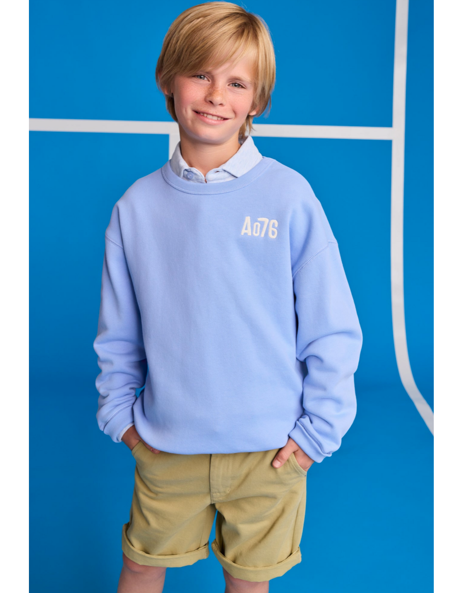 AO76 short chino Barry thyme