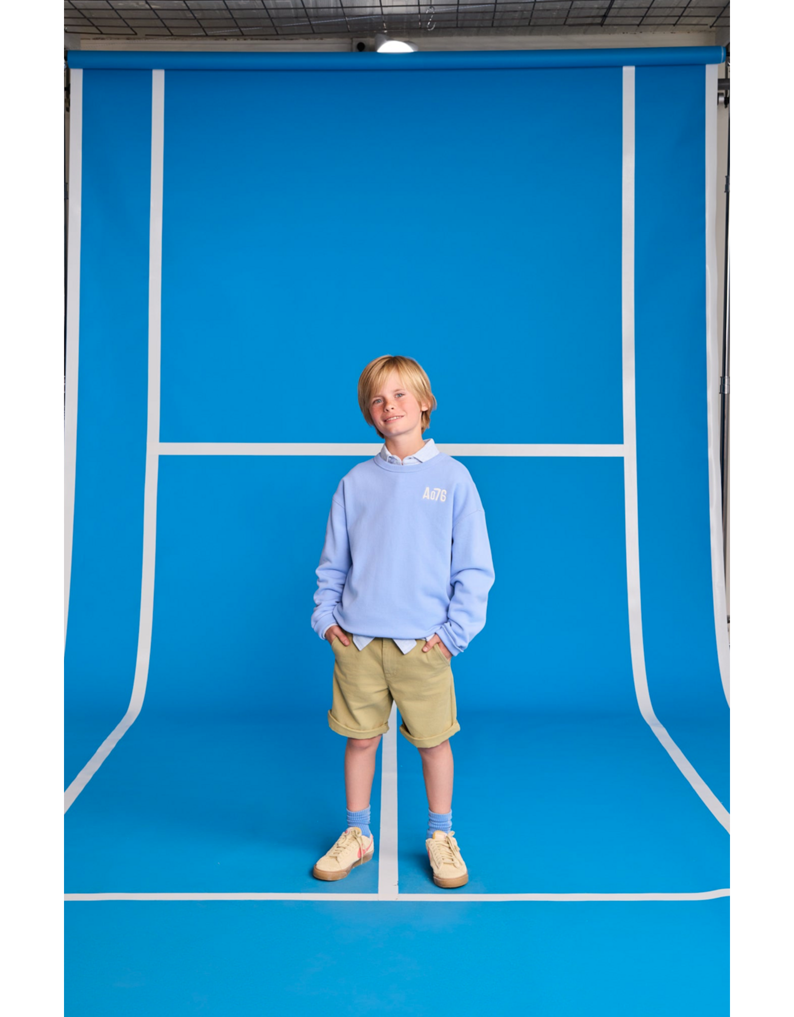 AO76 short chino Barry thyme