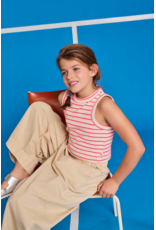 AO76 top Melli stripe pink