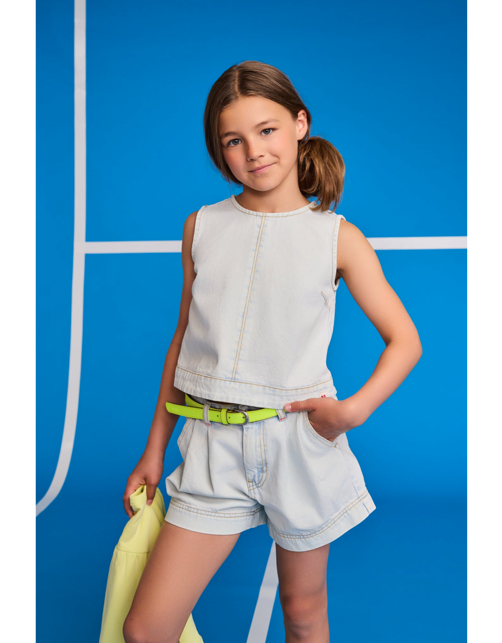 AO76 top fedha wash bleach