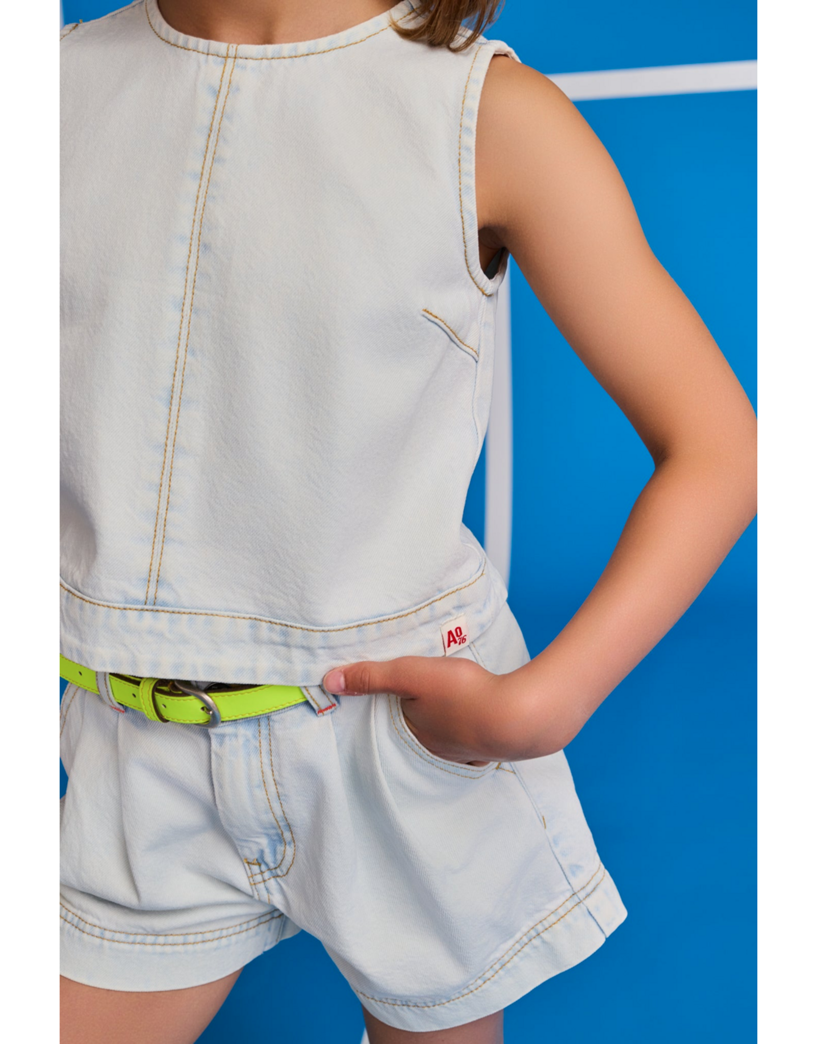 AO76 top fedha wash bleach