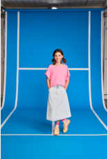 AO76 lange rok ellen wash bleach