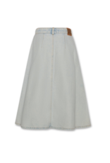 AO76 lange rok ellen wash bleach