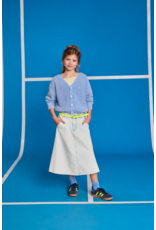 AO76 lange rok ellen wash bleach