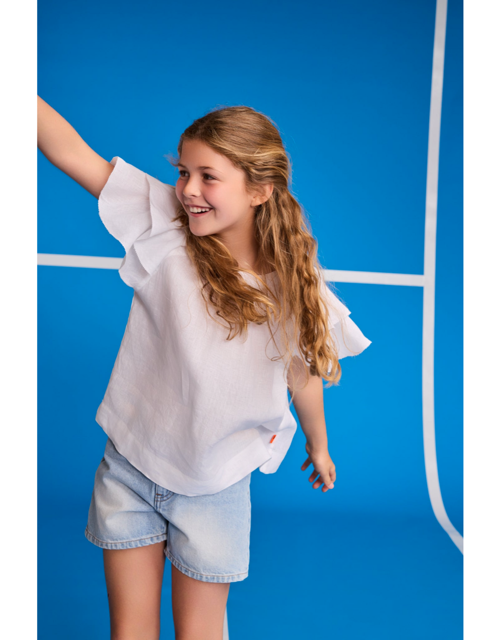 AO76 jeans short april wash light