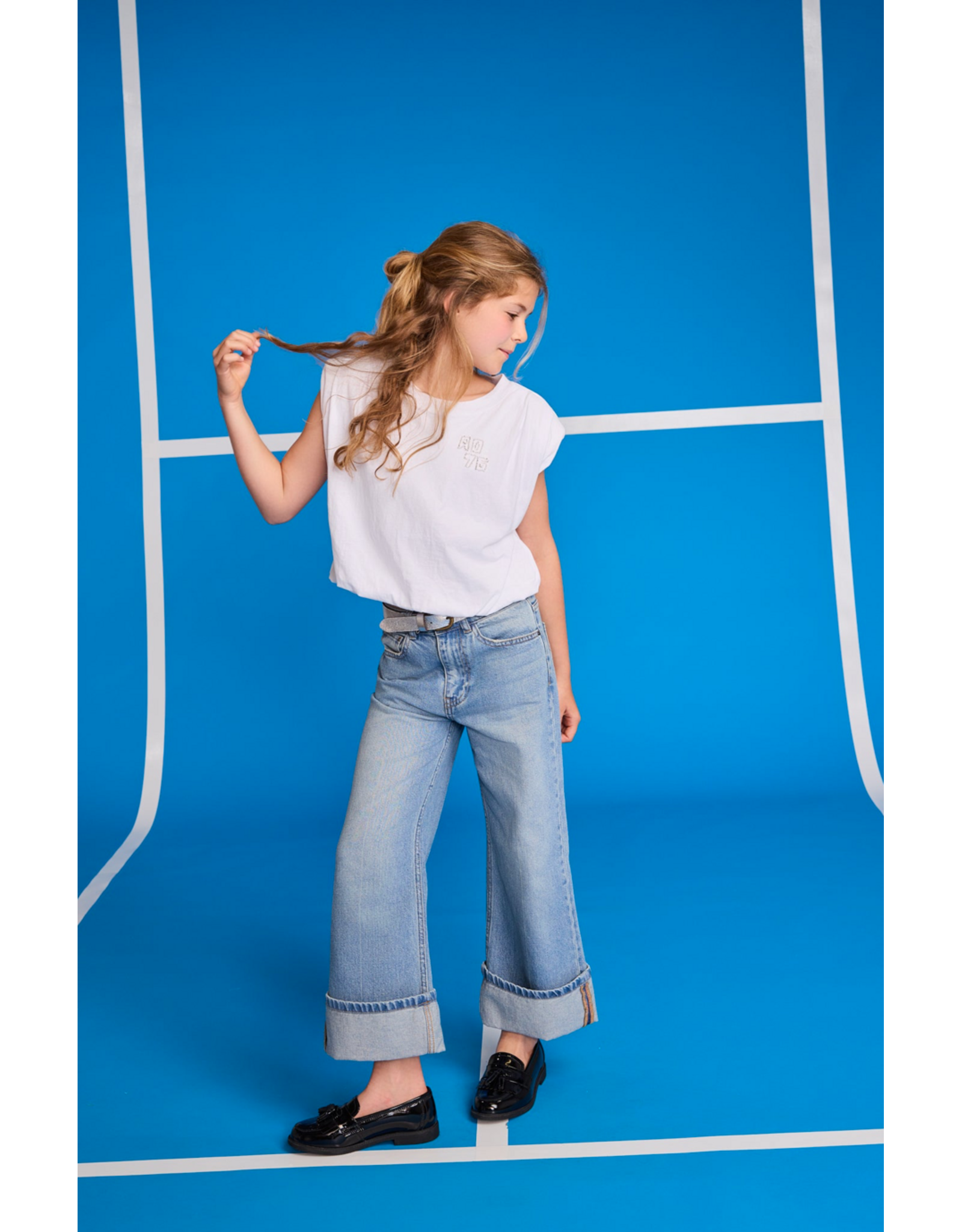 AO76 t-shirt elle white